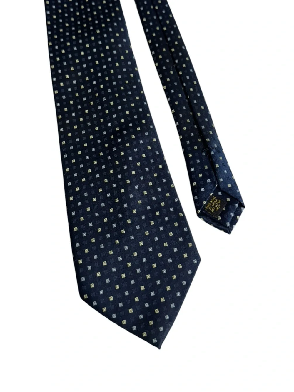 Mario Masotti Handmade Silk Neck Tie Luxe Old Money Quiet Luxury Preppy